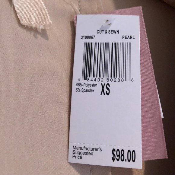 Philosophy Republic Clothing, Sz: XS, faux suede, trench coat, NWT, Color: Pearl - Picture 8 of 14